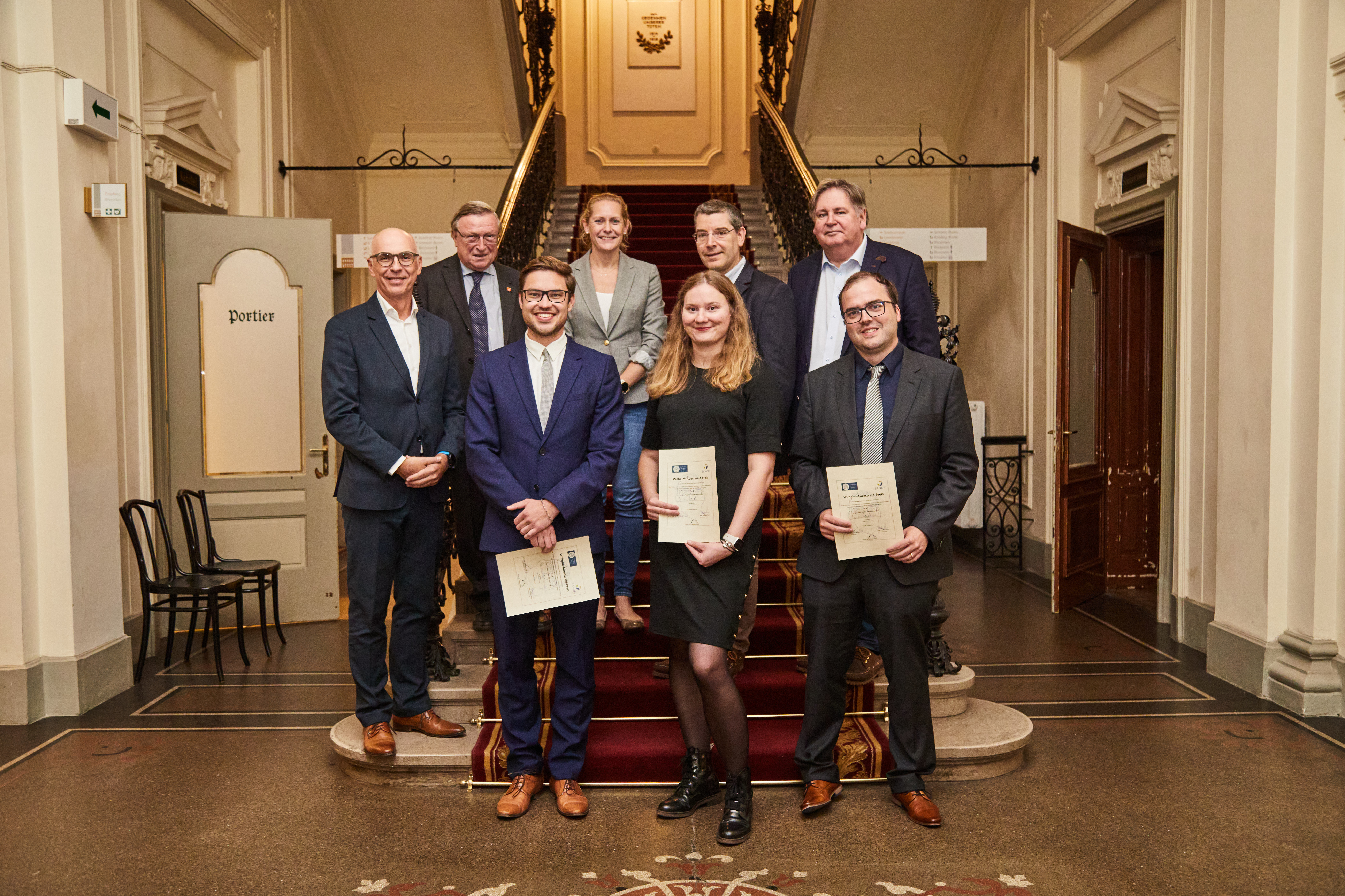 PreisträgerInnen und Jury Wilhelm-Auerswald-Preis 2022